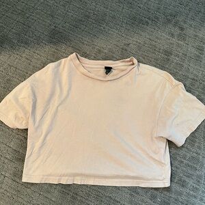 Like New Light Pink Crop Top